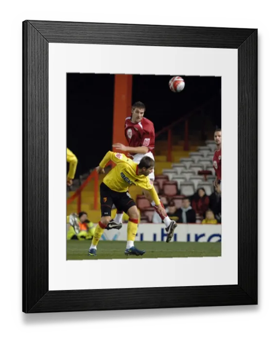 Framed Print : Bristol City vs. Watford: A Football Rivalry from the 08-09 Season Framed Print : Bristol City vs. Watford: A Football Rivalry from the 08-09 Season