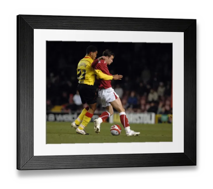 Framed Print : Bristol City vs. Watford: A Football Rivalry from the 08-09 Season Framed Print : Bristol City vs. Watford: A Football Rivalry from the 08-09 Season