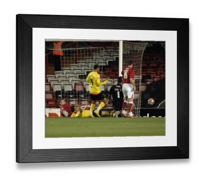 Framed Print : Bristol City vs. Watford: A Football Rivalry - 08-09 Season Framed Print : Bristol City vs. Watford: A Football Rivalry - 08-09 Season