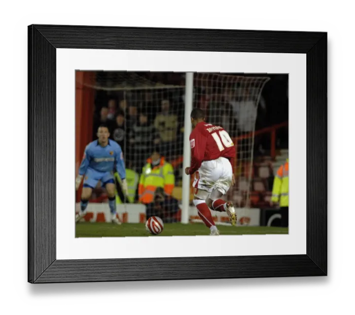 Framed Print : Bristol City vs. Watford: A Football Rivalry from the 08-09 Season Framed Print : Bristol City vs. Watford: A Football Rivalry from the 08-09 Season