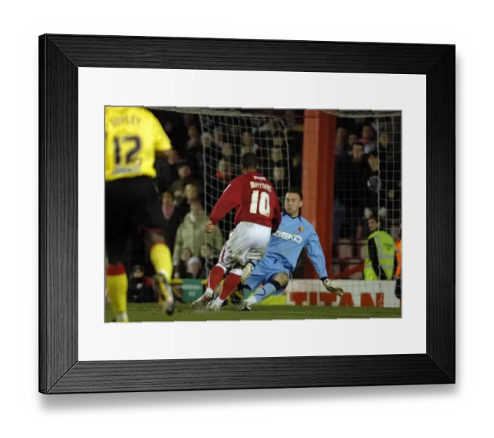 Framed Print : Bristol City vs. Watford: A Thrilling Showdown from the 08-09 Season Framed Print : Bristol City vs. Watford: A Thrilling Showdown from the 08-09 Season