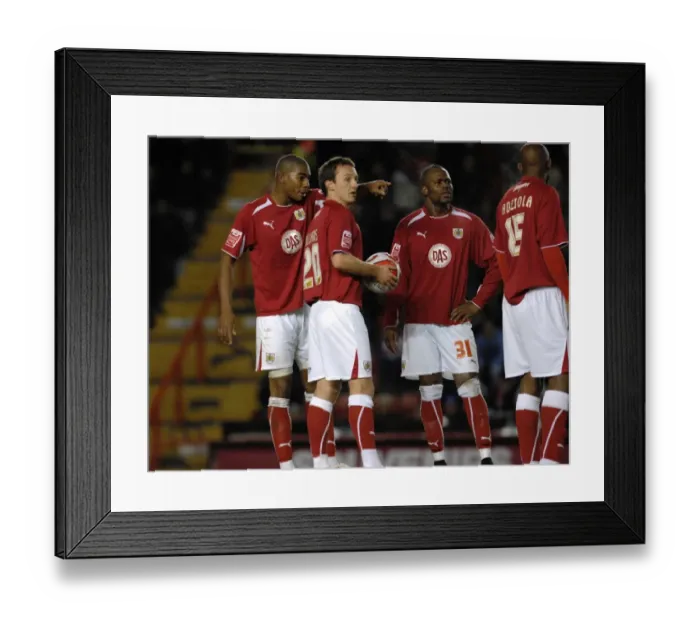Framed Print : Bristol City vs. Watford: A Football Rivalry from the 08-09 Season Framed Print : Bristol City vs. Watford: A Football Rivalry from the 08-09 Season