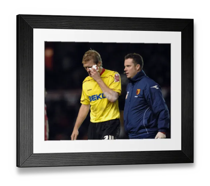 Framed Print : Bristol City vs. Watford: A Football Rivalry from the 08-09 Season Framed Print : Bristol City vs. Watford: A Football Rivalry from the 08-09 Season