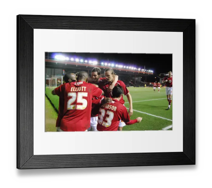 Framed Print : Bristol City vs. Watford: A Football Rivalry from the 08-09 Season Framed Print : Bristol City vs. Watford: A Football Rivalry from the 08-09 Season