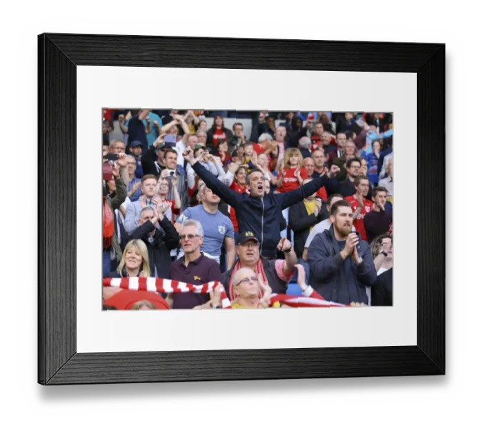 Framed Print : Bristol City's Euphoric Survival: Celebrating Championship Safety vs. Brighton & Hove Albion (April 29, 2017) Framed Print : Bristol City's Euphoric Survival: Celebrating Championship Safety vs. Brighton & Hove Albion (April 29, 2017)