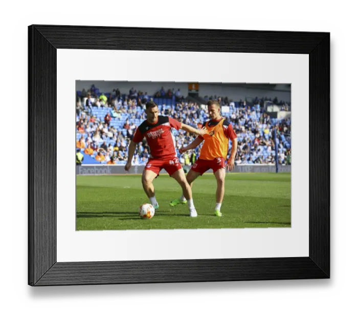 Framed Print : Bailey Wright of Bristol City Prepares for Sky Bet Championship Clash at Amex Stadium Framed Print : Bailey Wright of Bristol City Prepares for Sky Bet Championship Clash at Amex Stadium