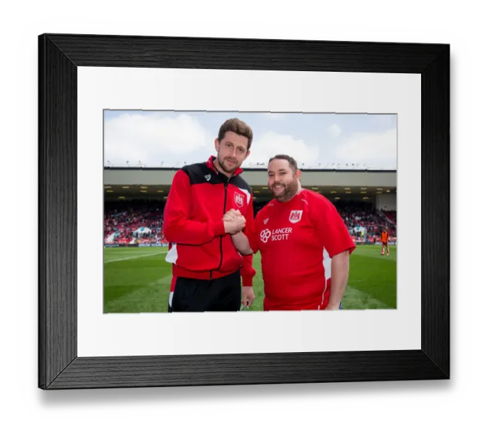 Framed Print : Bristol City FC: Frank Fielding with Tri Season Card Holder at Ashton Gate Stadium (Bristol City vs Birmingham City, Sky Bet Championship) Framed Print : Bristol City FC: Frank Fielding with Tri Season Card Holder at Ashton Gate Stadium (Bristol City vs Birmingham City, Sky Bet Championship)
