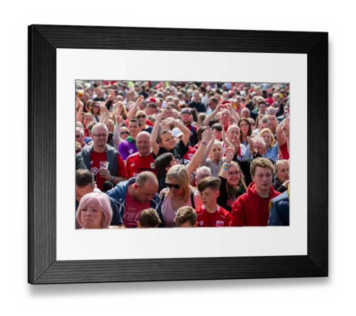 Framed Print : Bristol City FC: Fans Celebrate at End-of-Season Awards, Ashton Gate Stadium Framed Print : Bristol City FC: Fans Celebrate at End-of-Season Awards, Ashton Gate Stadium