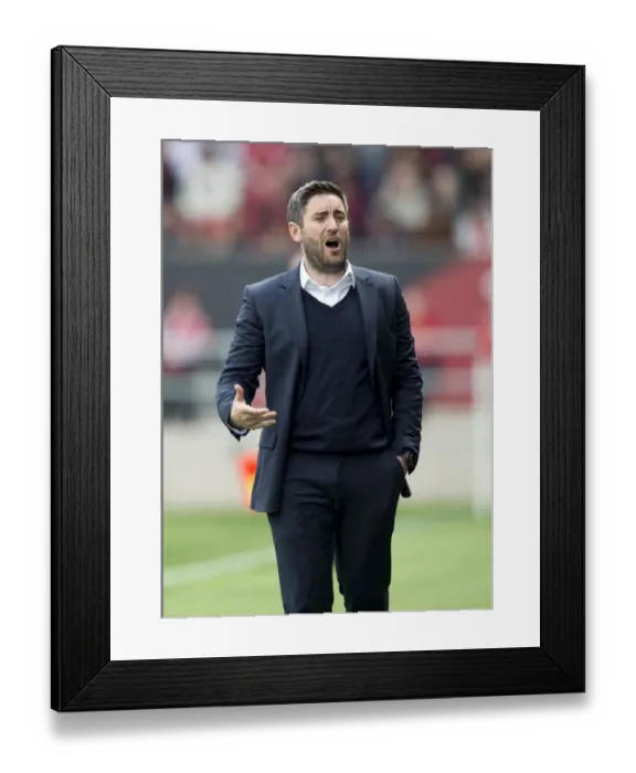 Framed Print : Johnson's Charge: Lee Leads Bristol City Against Birmingham at Ashton Gate, May 2017 Framed Print : Johnson's Charge: Lee Leads Bristol City Against Birmingham at Ashton Gate, May 2017