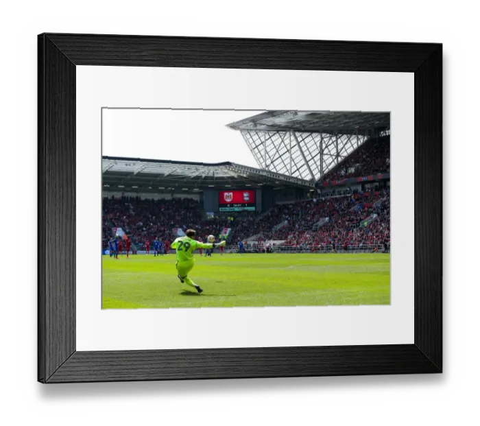 Framed Print : Clash at Ashton Gate: Tomasz Kuszczak in Action - Bristol City vs Birmingham City, Sky Bet Championship Framed Print : Clash at Ashton Gate: Tomasz Kuszczak in Action - Bristol City vs Birmingham City, Sky Bet Championship