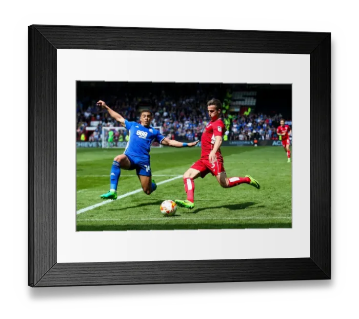 Framed Print : Intense Rivalry: Joe Bryan vs Che Adams - A Hard-Fought Tackle in Bristol City vs Birmingham City Framed Print : Intense Rivalry: Joe Bryan vs Che Adams - A Hard-Fought Tackle in Bristol City vs Birmingham City