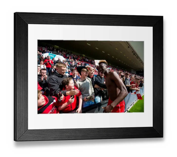 Framed Print : Tammy Abraham's Unforgettable Loan Season with Bristol City: A Heartfelt Tribute to the Fans Framed Print : Tammy Abraham's Unforgettable Loan Season with Bristol City: A Heartfelt Tribute to the Fans