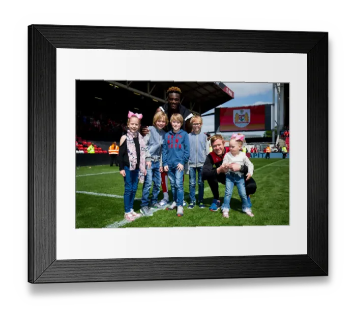 Framed Print : Tammy Abraham's Successful Loan Season at Bristol City: A Family Celebration (Bristol City v Birmingham City) Framed Print : Tammy Abraham's Successful Loan Season at Bristol City: A Family Celebration (Bristol City v Birmingham City)