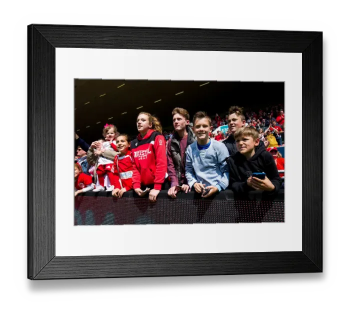 Framed Print : Bristol City Fans Unite: A Sea of Applause at Ashton Gate (Bristol City v Birmingham City, Sky Bet Championship) Framed Print : Bristol City Fans Unite: A Sea of Applause at Ashton Gate (Bristol City v Birmingham City, Sky Bet Championship)
