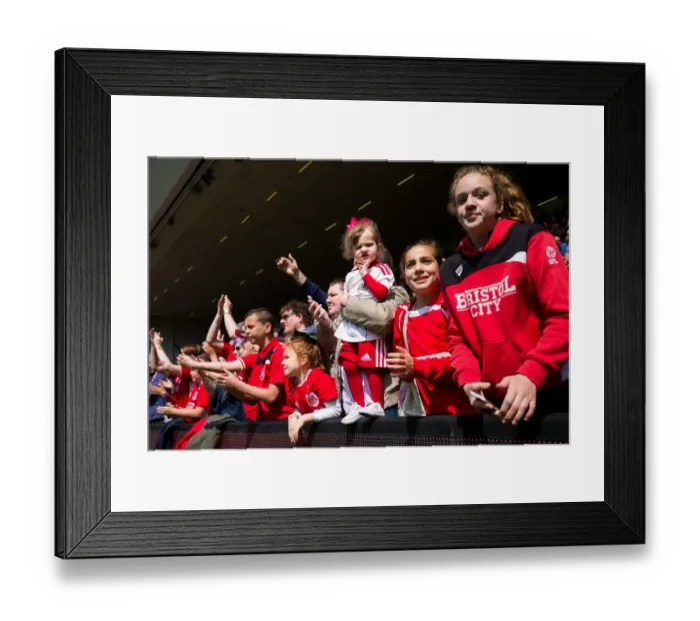 Framed Print : Bristol City Fans Celebrate Championship Season End: Applauding Players vs. Birmingham City (7 May 2017, Ashton Gate Stadium) Framed Print : Bristol City Fans Celebrate Championship Season End: Applauding Players vs. Birmingham City (7 May 2017, Ashton Gate Stadium)