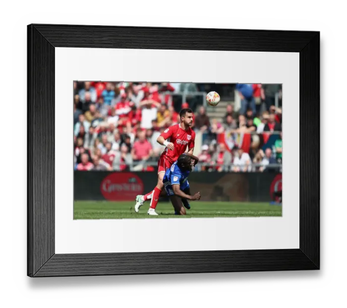 Framed Print : Bristol City vs Birmingham City Clash in Sky Bet Championship (07 / 05 / 2017) - Ashton Gate Framed Print : Bristol City vs Birmingham City Clash in Sky Bet Championship (07 / 05 / 2017) - Ashton Gate