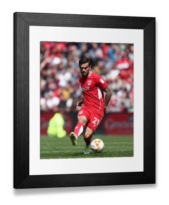 Framed Print : Marlon Pack of Bristol City in Action Against Birmingham City, Sky Bet Championship, May 2017 Framed Print : Marlon Pack of Bristol City in Action Against Birmingham City, Sky Bet Championship, May 2017