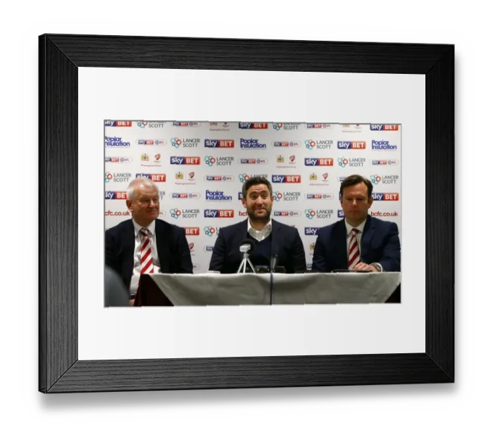 Framed Print : Bristol City FC: Post-Match Conference with Steve Lansdown, Lee Johnson, and Mark Ashton - Championship Clash Against Birmingham City Framed Print : Bristol City FC: Post-Match Conference with Steve Lansdown, Lee Johnson, and Mark Ashton - Championship Clash Against Birmingham City