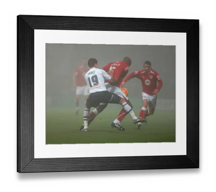 Framed Print : Bristol City vs Preston North End: Season 08-09