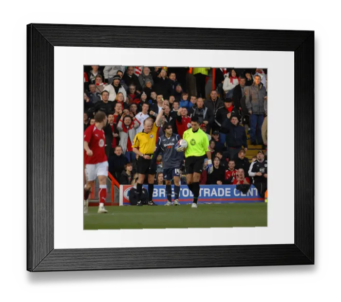 Framed Print : Bristol City vs Swansea City: A Football Rivalry - Season 08-09