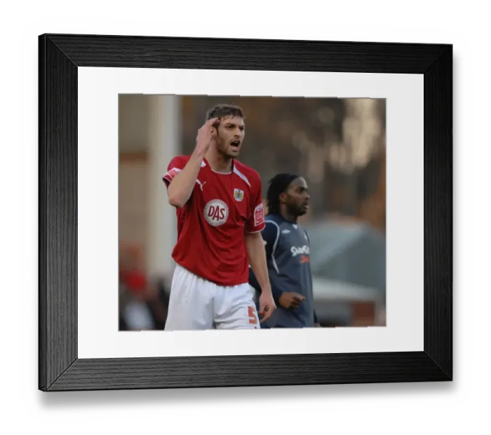 Framed Print : Bristol City vs Swansea City: A Football Rivalry - Season 08-09