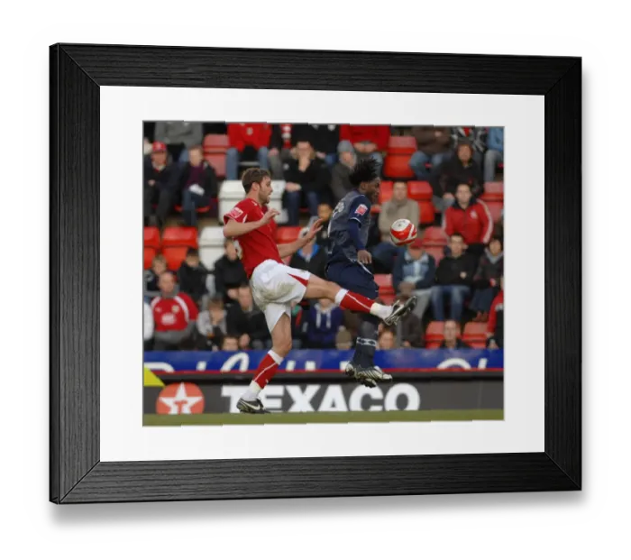 Framed Print : Bristol City vs Swansea City: A Football Rivalry - Season 08-09