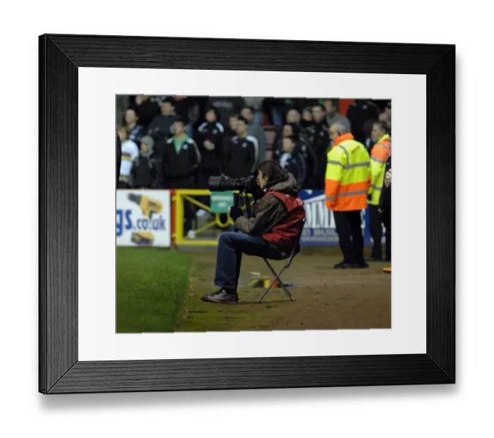 Framed Print : Bristol City vs Swansea City: A Football Rivalry - Season 08-09