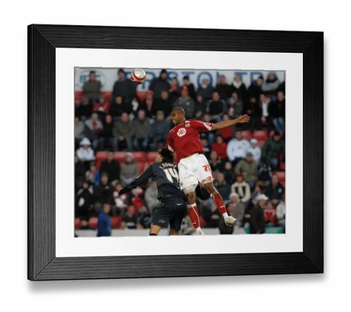Framed Print : Bristol City vs Swansea City: A Football Rivalry - Season 08-09