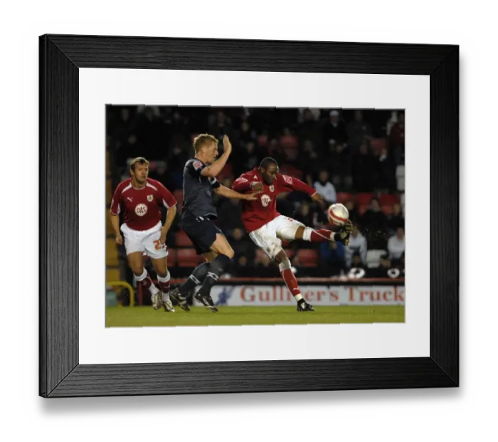 Framed Print : Bristol City vs Swansea City: A Football Rivalry - Season 08-09