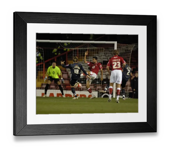 Framed Print : Bristol City vs Swansea City: A Football Rivalry - Season 08-09