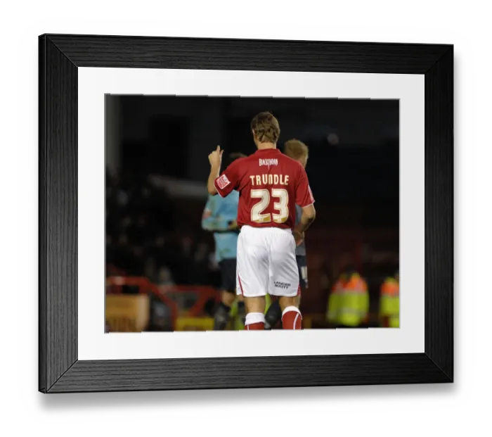 Framed Print : Bristol City vs Swansea City: A Football Rivalry - Season 08-09