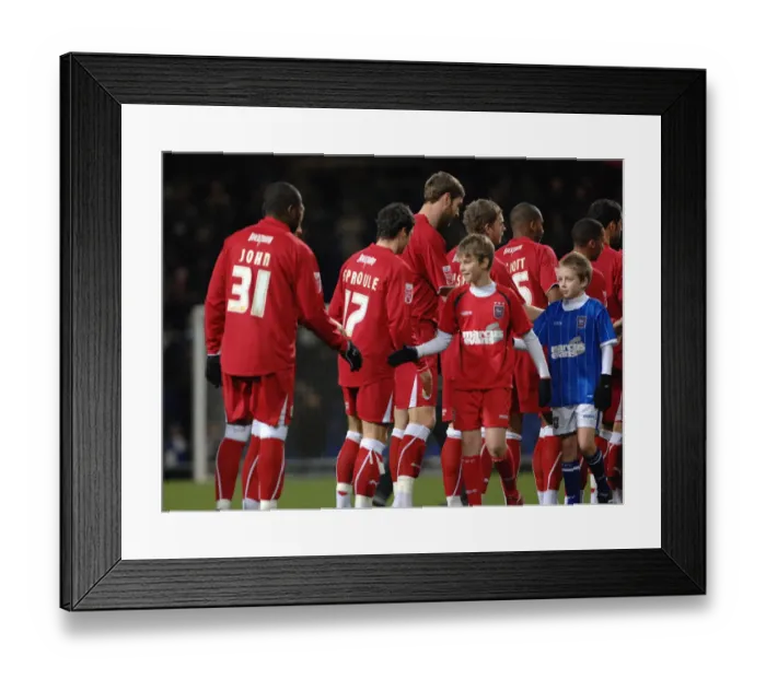 Framed Print : Clash of Champions: Ipswich Town vs. Bristol City (Season 08-09) Framed Print : Clash of Champions: Ipswich Town vs. Bristol City (Season 08-09)