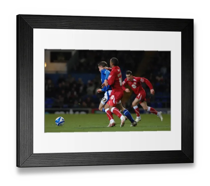 Framed Print : Clash of Titans: Ipswich Town vs. Bristol City (Season 08-09) Framed Print : Clash of Titans: Ipswich Town vs. Bristol City (Season 08-09)