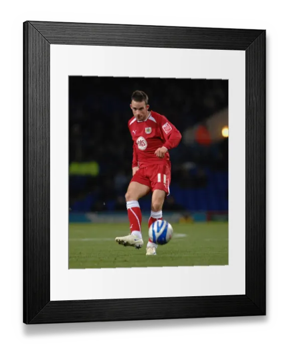 Framed Print : Clash of Titans: Ipswich Town vs. Bristol City (Season 08-09)