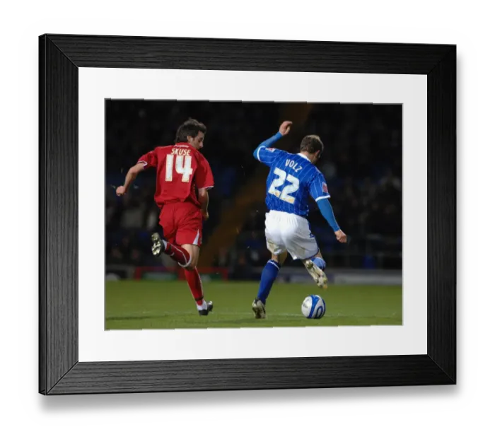 Framed Print : Clash of Champions: Ipswich Town vs. Bristol City (Season 08-09)
