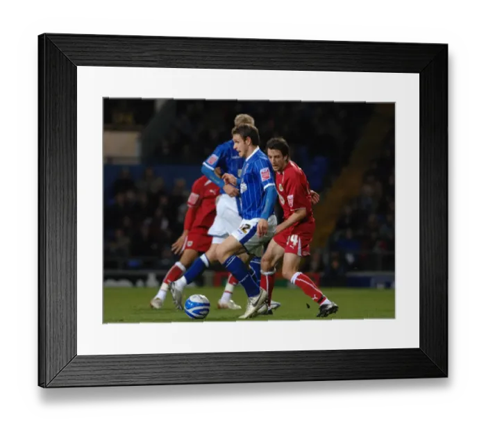 Framed Print : Clash of Champions: Ipswich Town vs. Bristol City (Season 08-09) Framed Print : Clash of Champions: Ipswich Town vs. Bristol City (Season 08-09)
