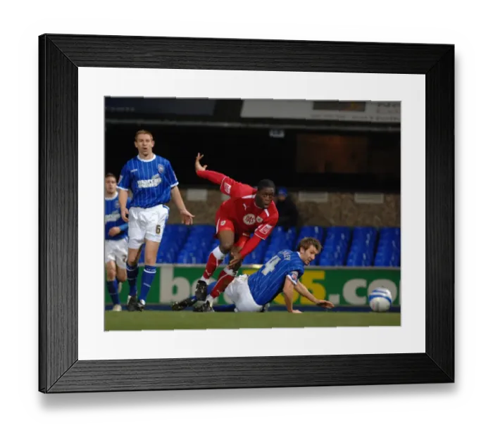 Framed Print : Bristol City vs Ipswich Town: A Football Rivalry - Season 08-09