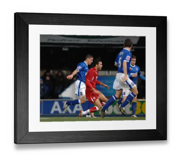 Framed Print : Bristol City vs Ipswich Town: A Football Rivalry - Season 08-09
