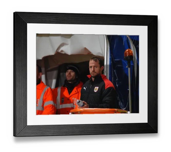 Framed Print : A Football Rivalry: Bristol City vs Ipswich Town - Season 08-09
