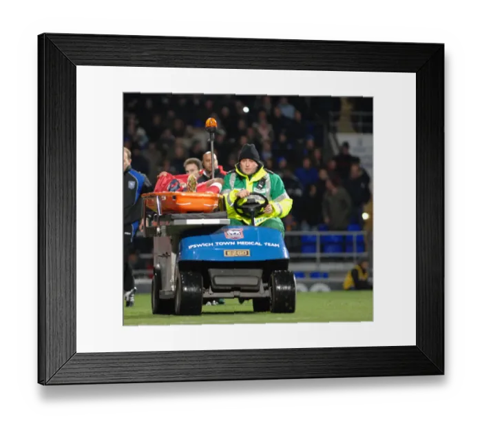 Framed Print : Clash of Titans: Ipswich Town vs. Bristol City (Season 08-09)
