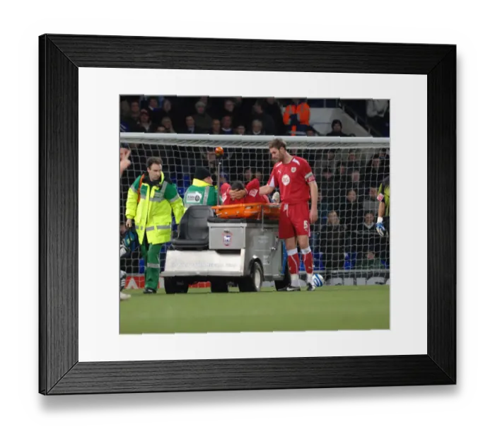 Framed Print : Clash of Titans: Ipswich Town vs. Bristol City (Season 08-09) Framed Print : Clash of Titans: Ipswich Town vs. Bristol City (Season 08-09)