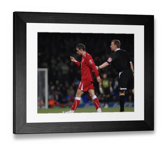 Framed Print : A Football Rivalry: Bristol City vs Ipswich Town - Season 08-09