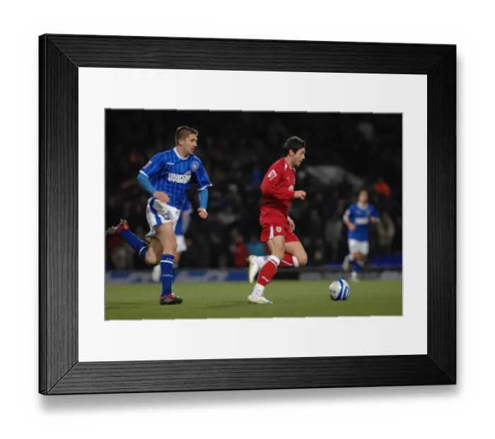 Framed Print : Clash of the First Teams: Ipswich Town vs. Bristol City (Season 08-09) Framed Print : Clash of the First Teams: Ipswich Town vs. Bristol City (Season 08-09)