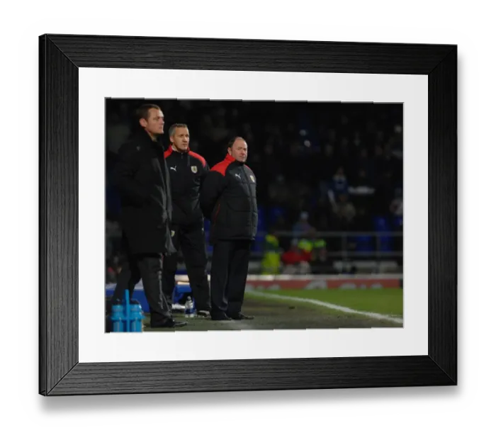 Framed Print : Clash of Titans: Ipswich Town vs. Bristol City (Season 08-09)