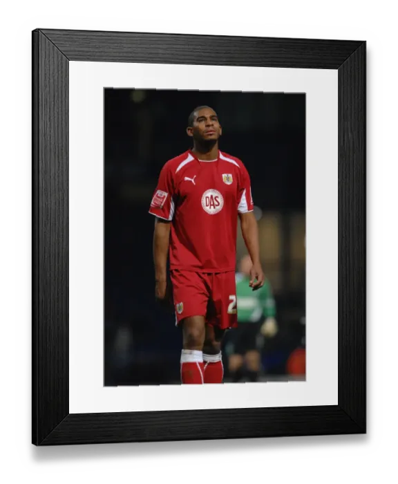 Framed Print : Giants Clash: Ipswich Town vs. Bristol City (08-09) Framed Print : Giants Clash: Ipswich Town vs. Bristol City (08-09)