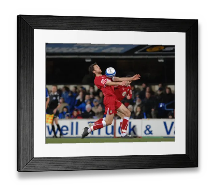 Framed Print : Clash of Titans: Ipswich Town vs. Bristol City (Season 08-09) Framed Print : Clash of Titans: Ipswich Town vs. Bristol City (Season 08-09)