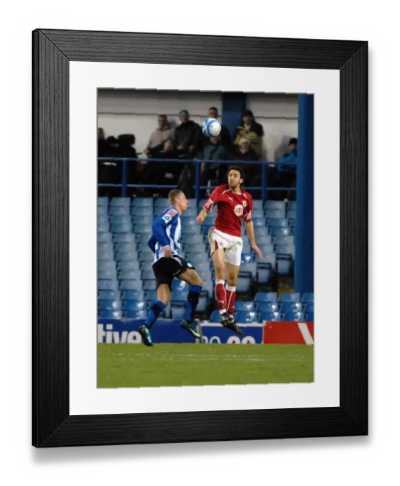 Framed Print : Cole Skuse clears the ball Framed Print : Cole Skuse clears the ball