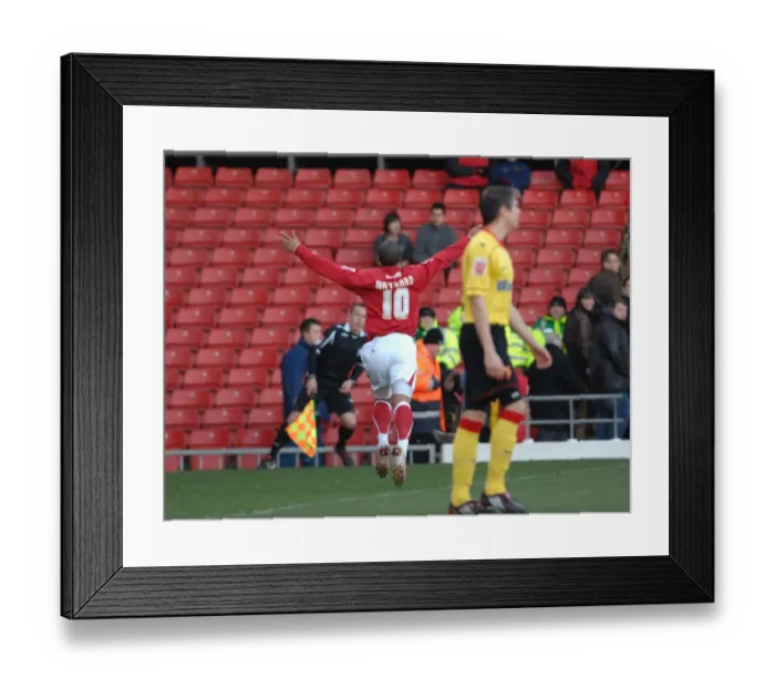 Framed Print : A Football Rivalry: Watford vs. Bristol City - Season 08-09 Framed Print : A Football Rivalry: Watford vs. Bristol City - Season 08-09
