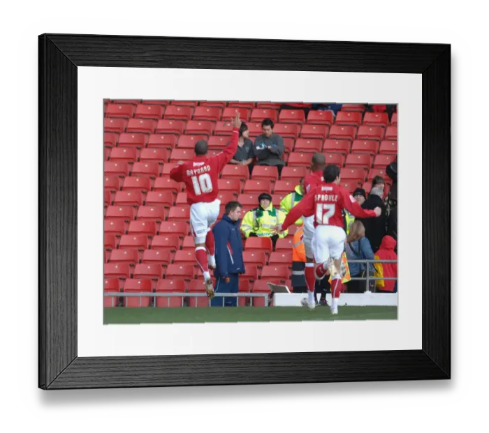 Framed Print : Bristol City vs. Watford: A Football Rivalry - Season 08-09 Framed Print : Bristol City vs. Watford: A Football Rivalry - Season 08-09