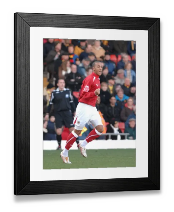 Framed Print : Watford vs. Bristol City: A Football Rivalry from the 08-09 Season Framed Print : Watford vs. Bristol City: A Football Rivalry from the 08-09 Season